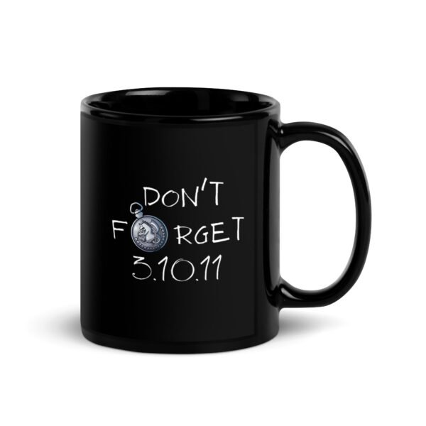 Taza Negra Fullmetal Alchemist Don't Forget